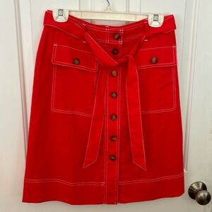 NWT Jcrew Linen cotton skirt